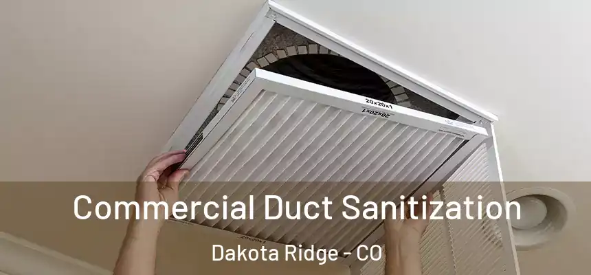 Commercial Duct Sanitization Dakota Ridge - CO